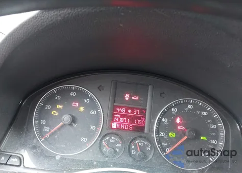 2009 Volkswagen Jetta 2.5L S из США, поврежденный, VIN 3VWMM71K49M280088